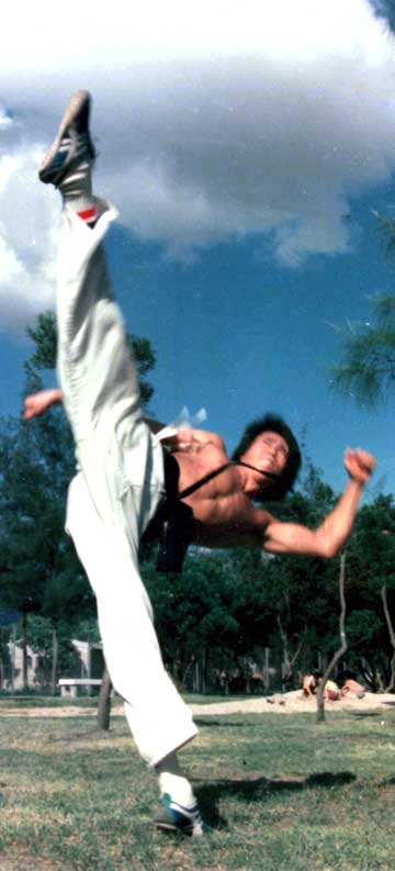 Grandmaster Kim Jin Pal teaching a class